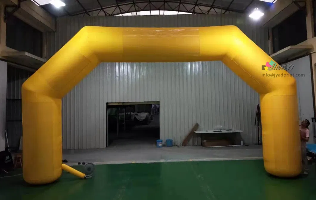 advertising promotional logo tradeshow custom logo print race events, finish start line gate inflatable air arches, exhibition inflation arch for sports event